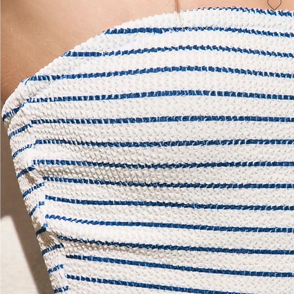 Jcrew Gemma bandeau scrunchie one-piece - Picture 3 of 9